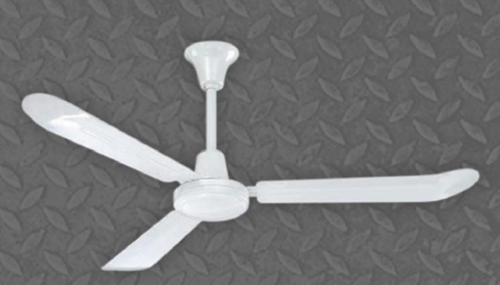 Noitavonne 56" Industrial Ceiling Fan - White Finish