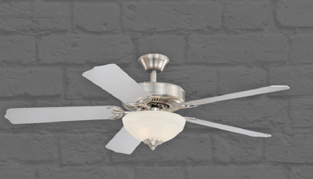 Noitavonne 52" Ceiling Fan - Satin Nickel Finish
