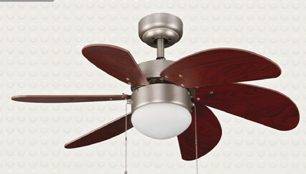 Noitavonne 32" Ceiling Fan - Matt Satin Nickel Finish