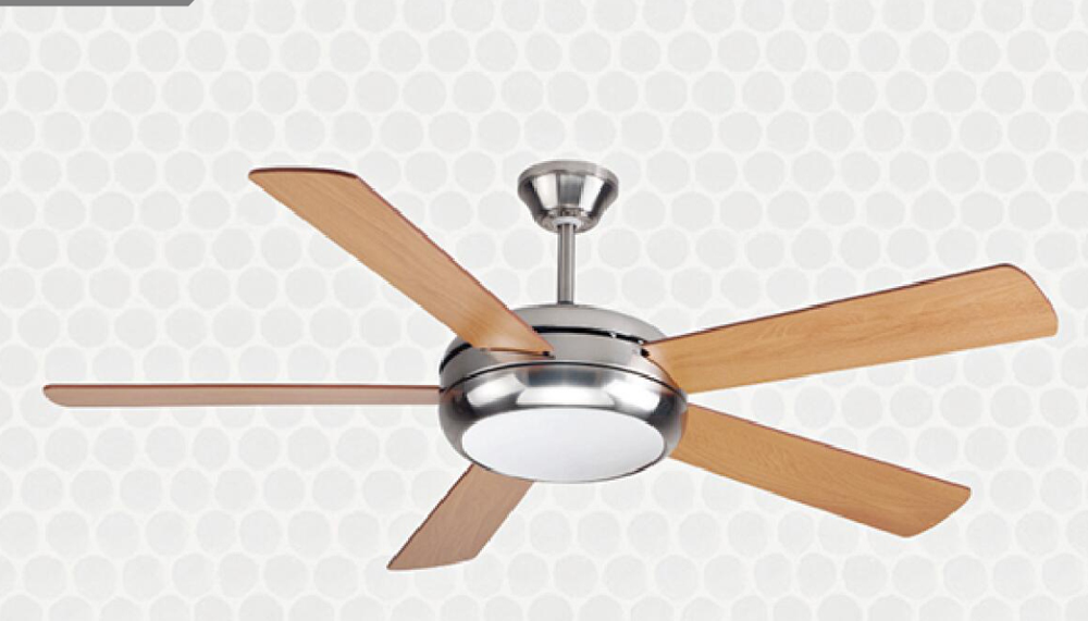 Noitavonne 52" Ceiling Fan - Brushed Nickel Finish
