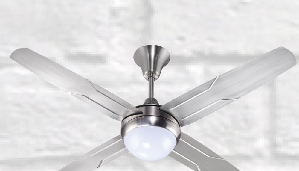 Noitavonne 48" Ceiling Fan - Brushed Nickel Finish