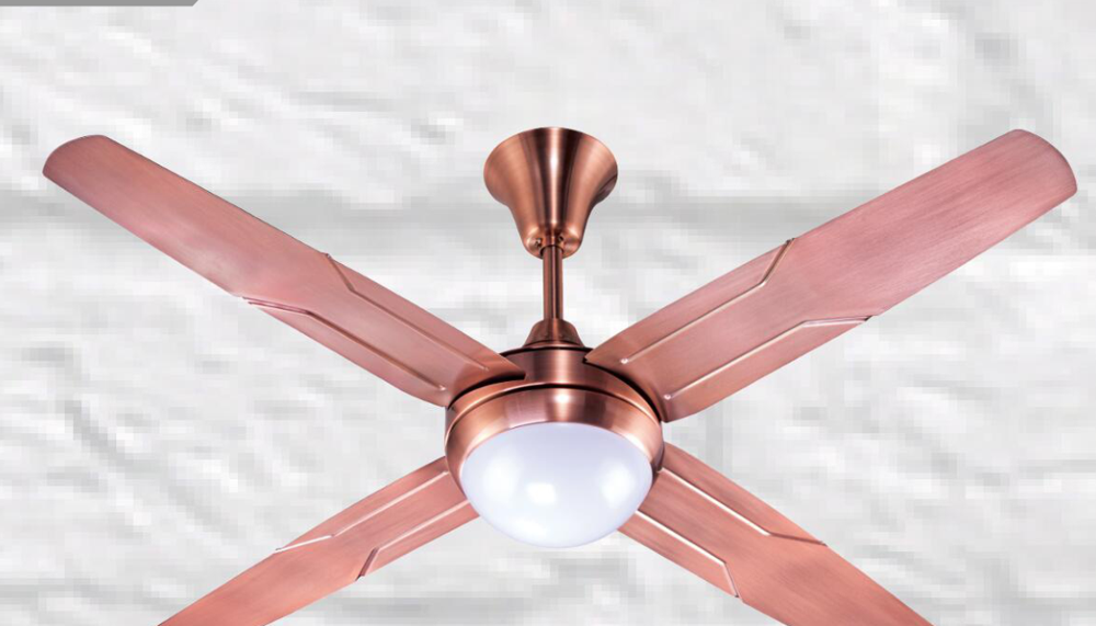Noitavonne 48" Ceiling Fan - Copper Finish