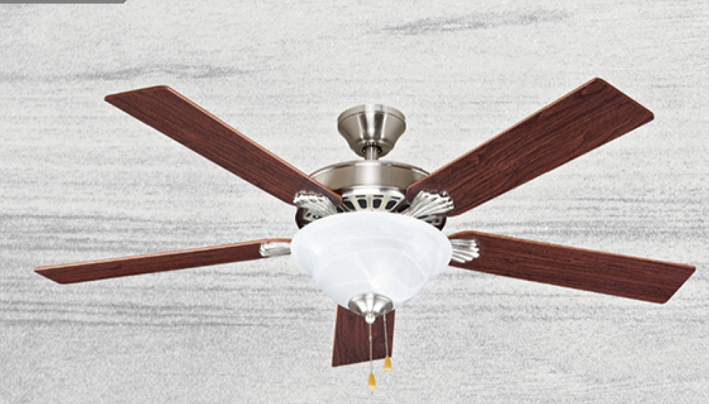 Noitavonne 52" Ceiling Fan - Brushed Nickel Finish